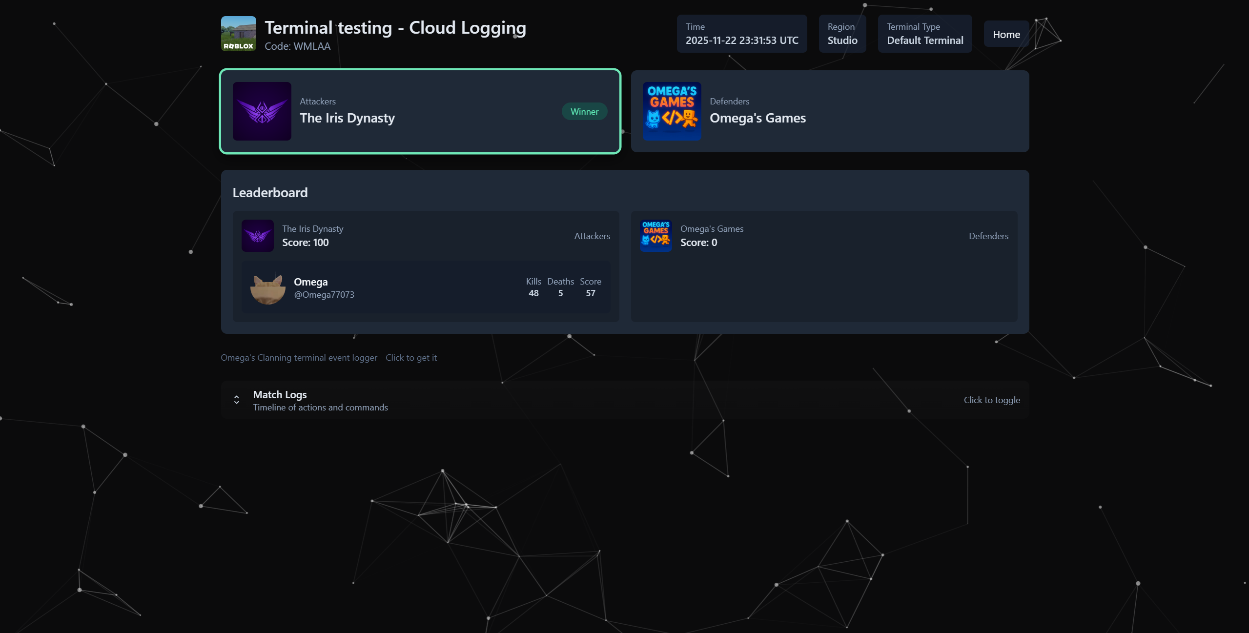 Configure the terminal